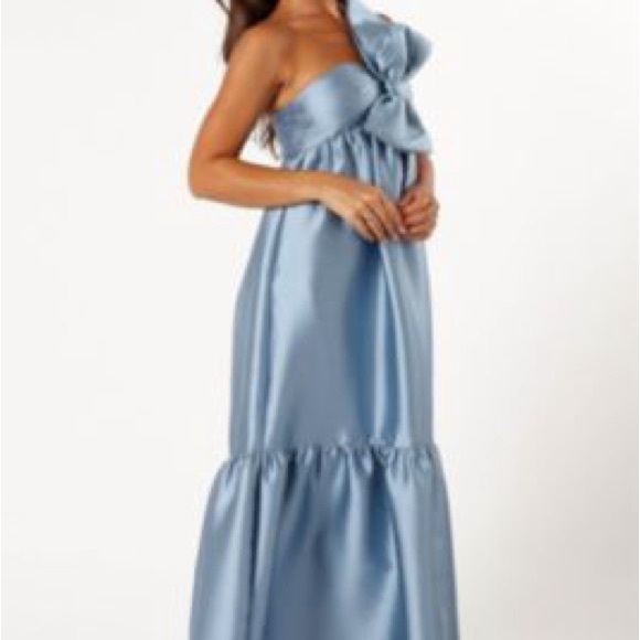 Petal & Pup Dresses & Skirts - Petal & Pup Blue Fabric Gown